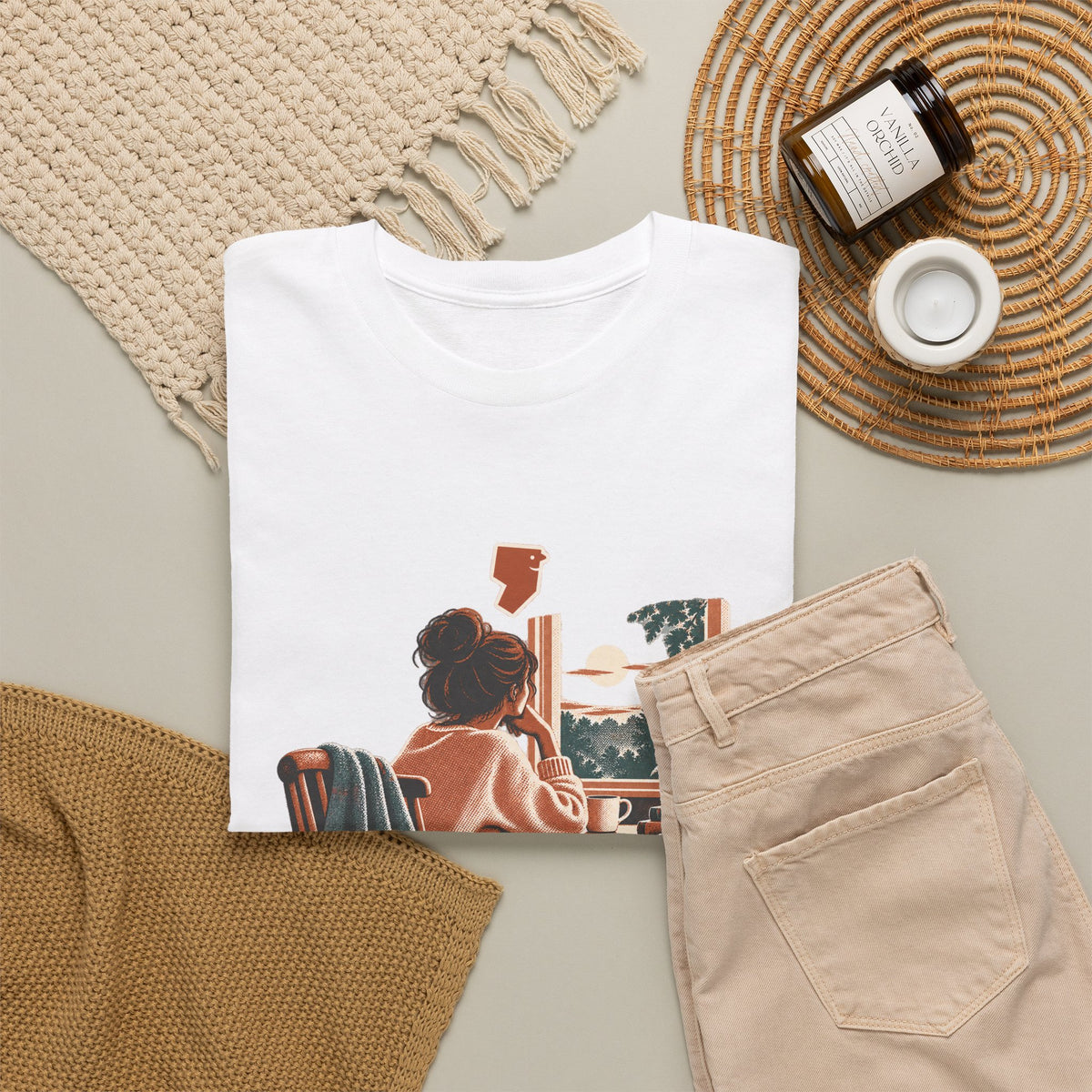 Beautiful Moments design on a T-shirt.