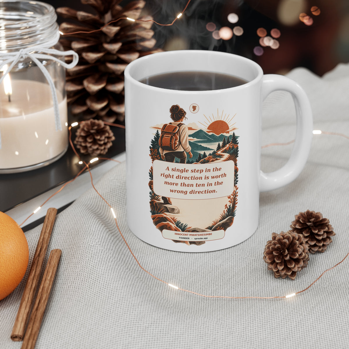 A Single Step — 11oz Mug