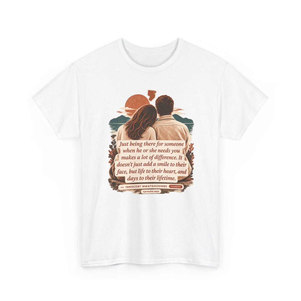 Life to Their Heart design on a T-shirt.