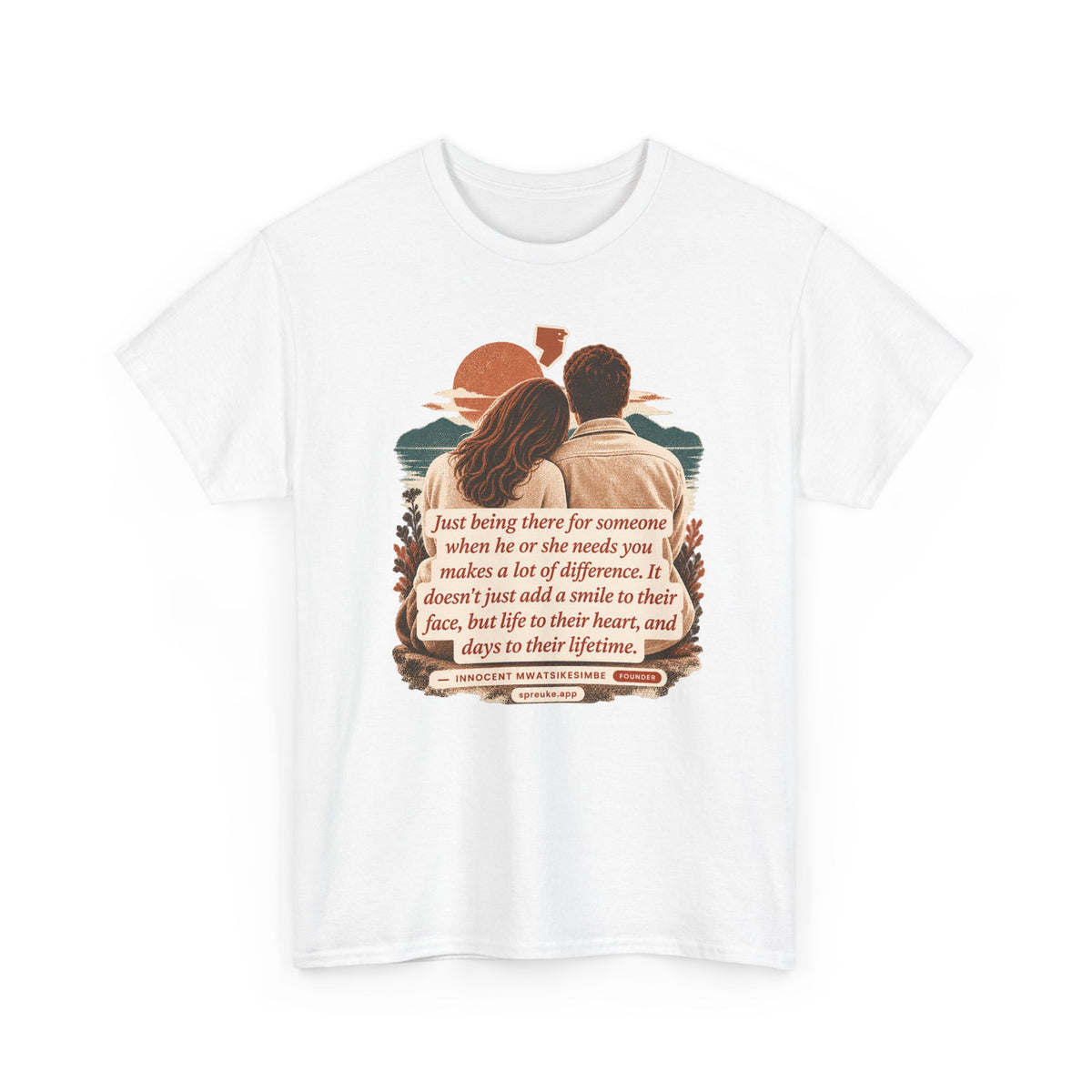 Life to Their Heart design on a T-shirt.
