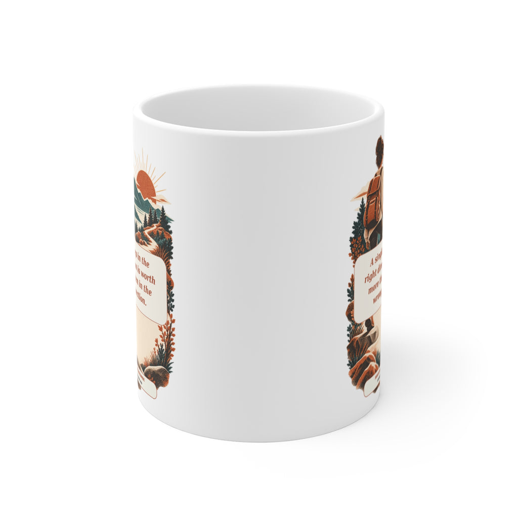 A Single Step — 11oz Mug