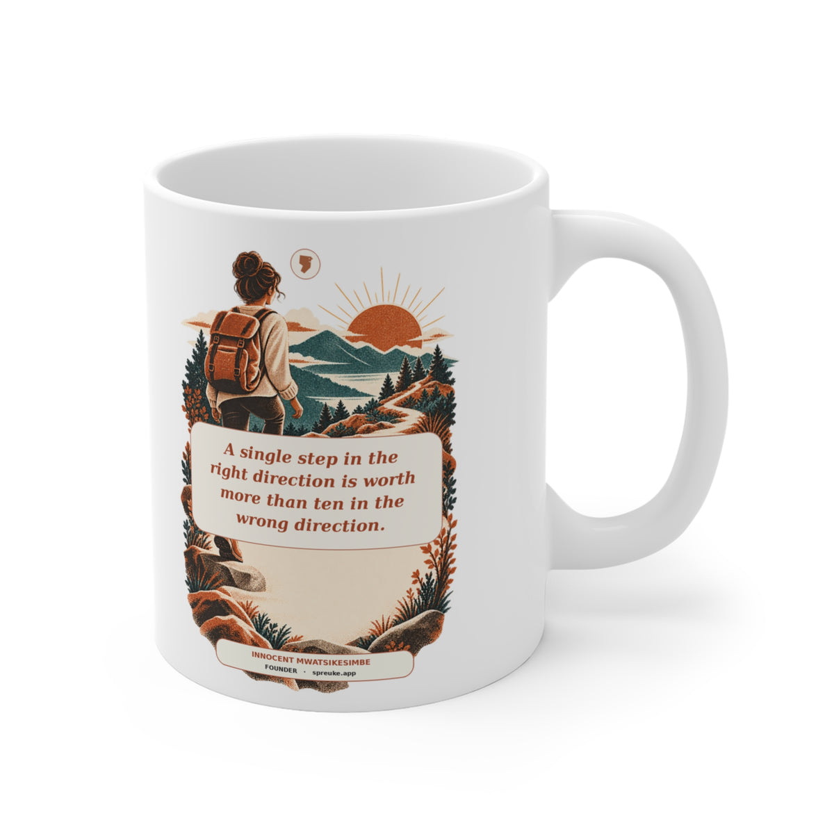 A Single Step — 11oz Mug