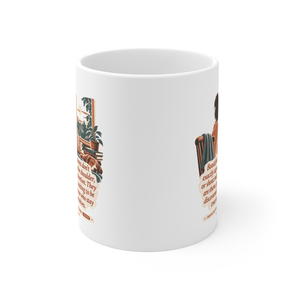 Beautiful Moments design on a mug.