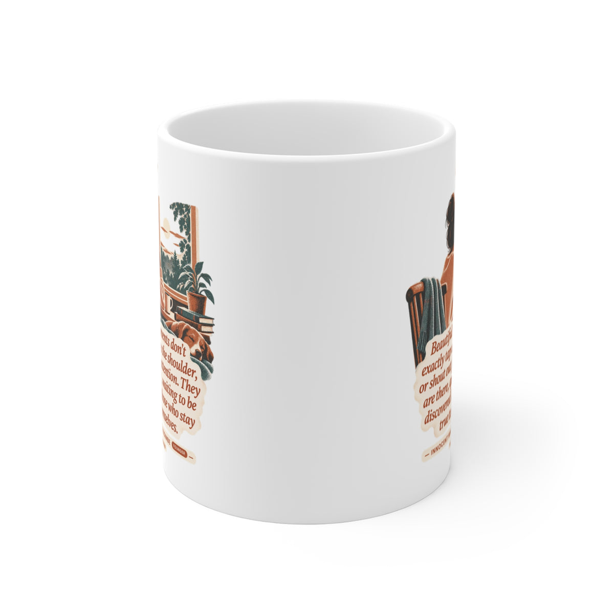 Beautiful Moments design on a mug.