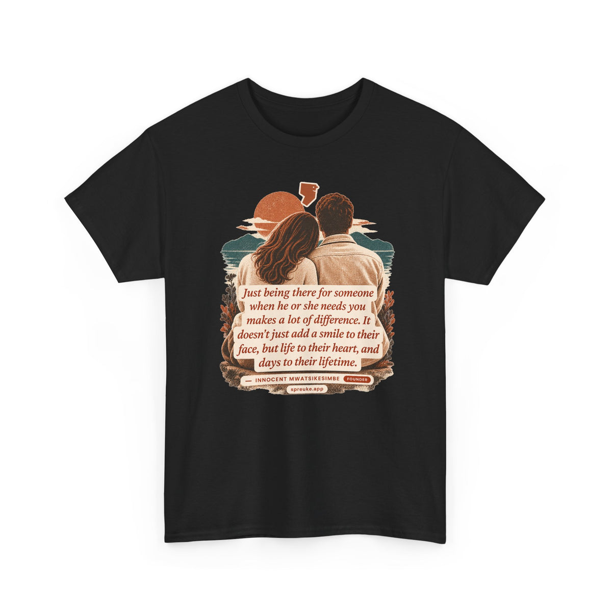 Life to Their Heart design on a T-shirt.
