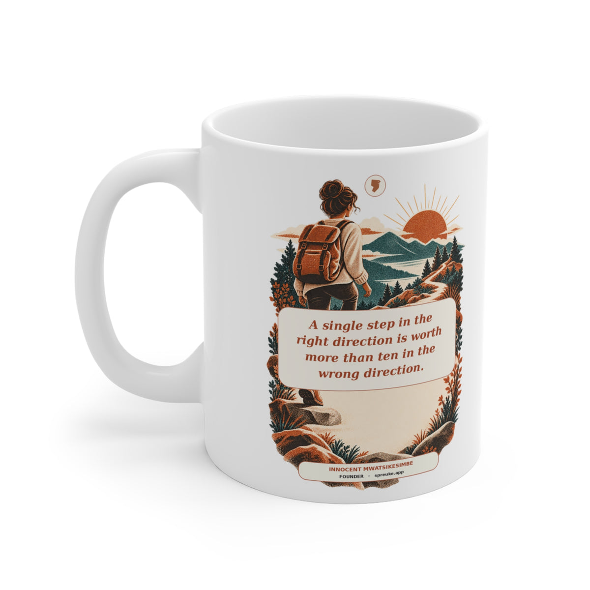 A Single Step — 11oz Mug